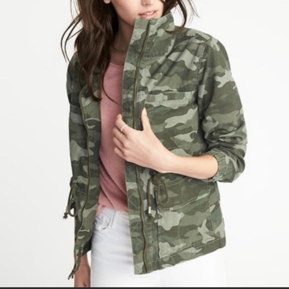 Old Navy Camo Jacket
